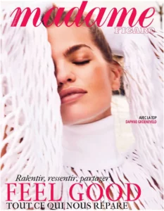 parution presse dans Madame Figaro juillet 2025