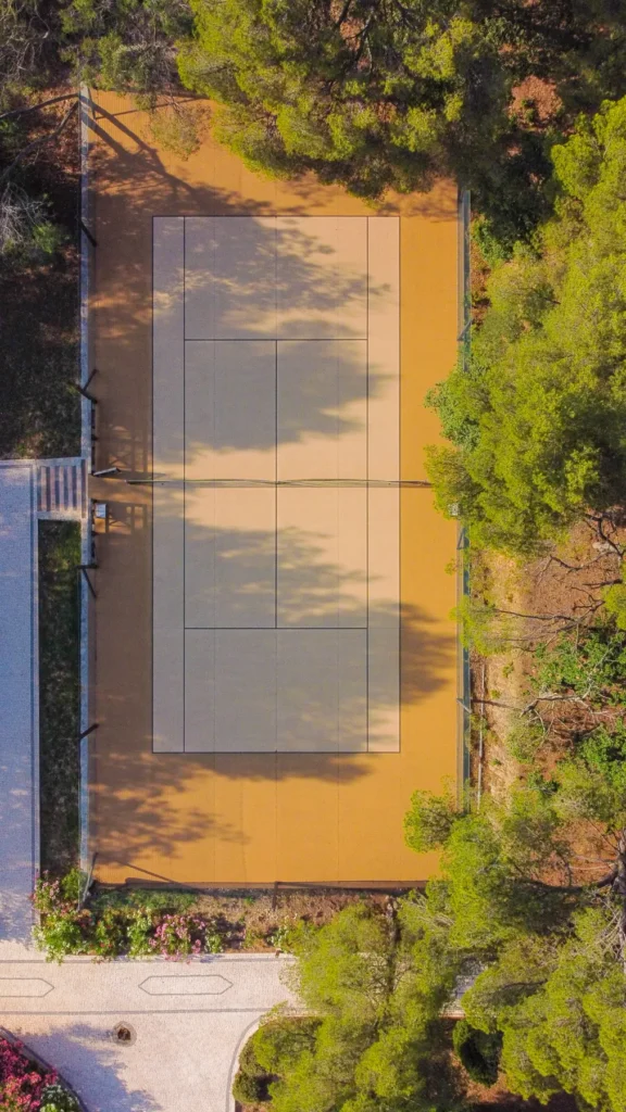 terrain de tennis